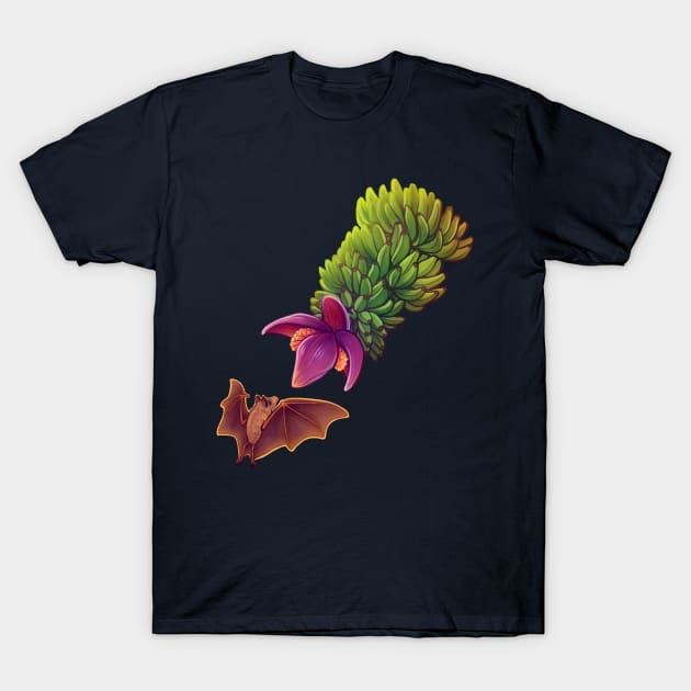 Fruit Bat 3 T-Shirt by DoomedDreamer